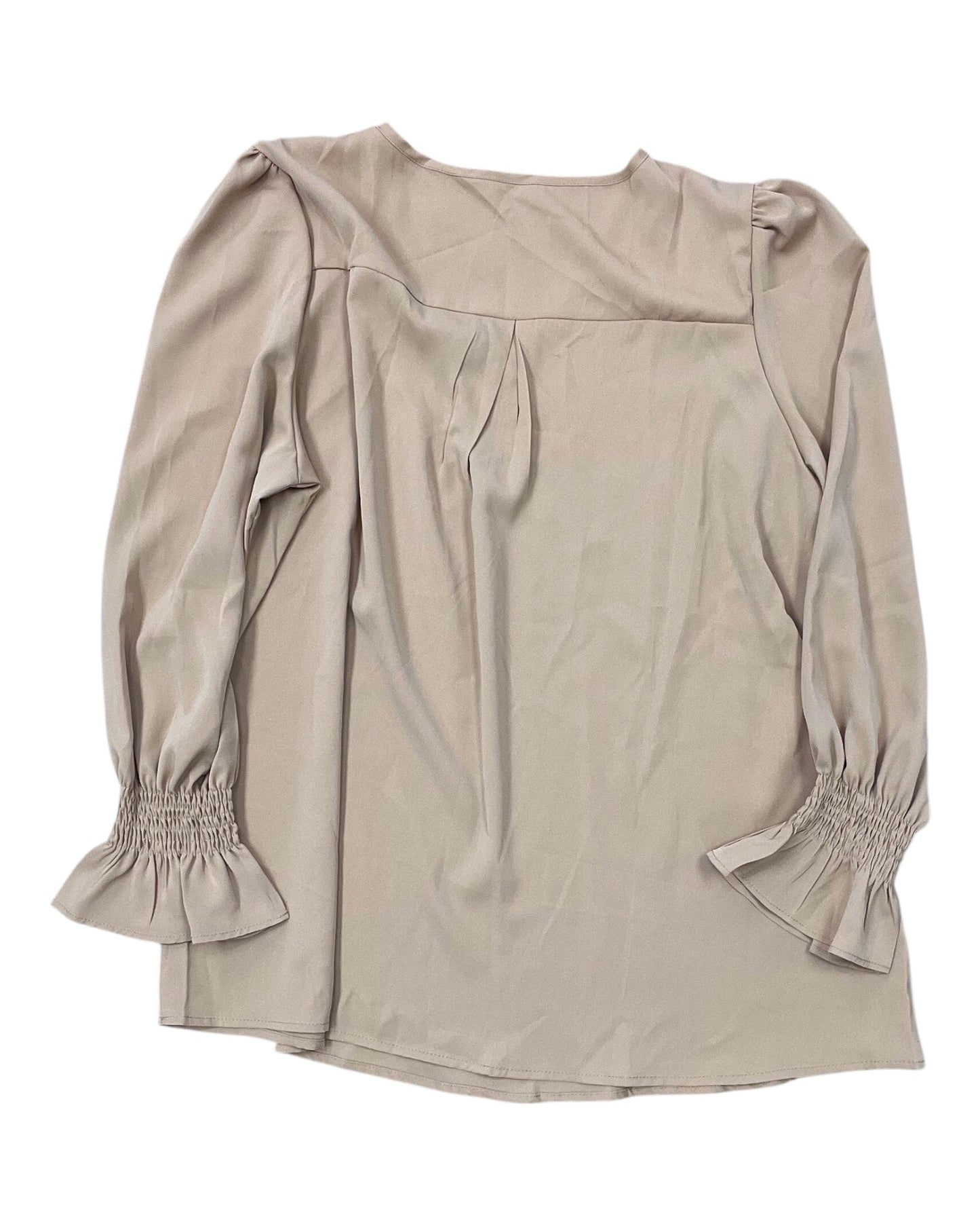 Top Ls By Clothes Mentor In Gold, Size:1X