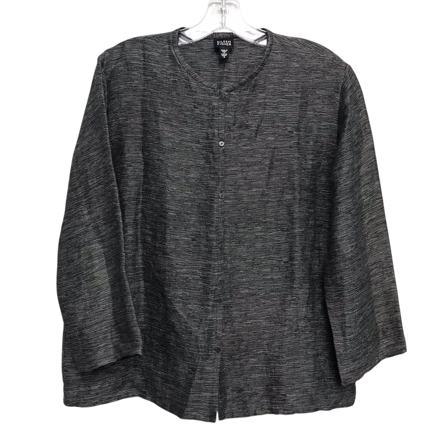 Top Ls By Eileen Fisher In Black, Size:S