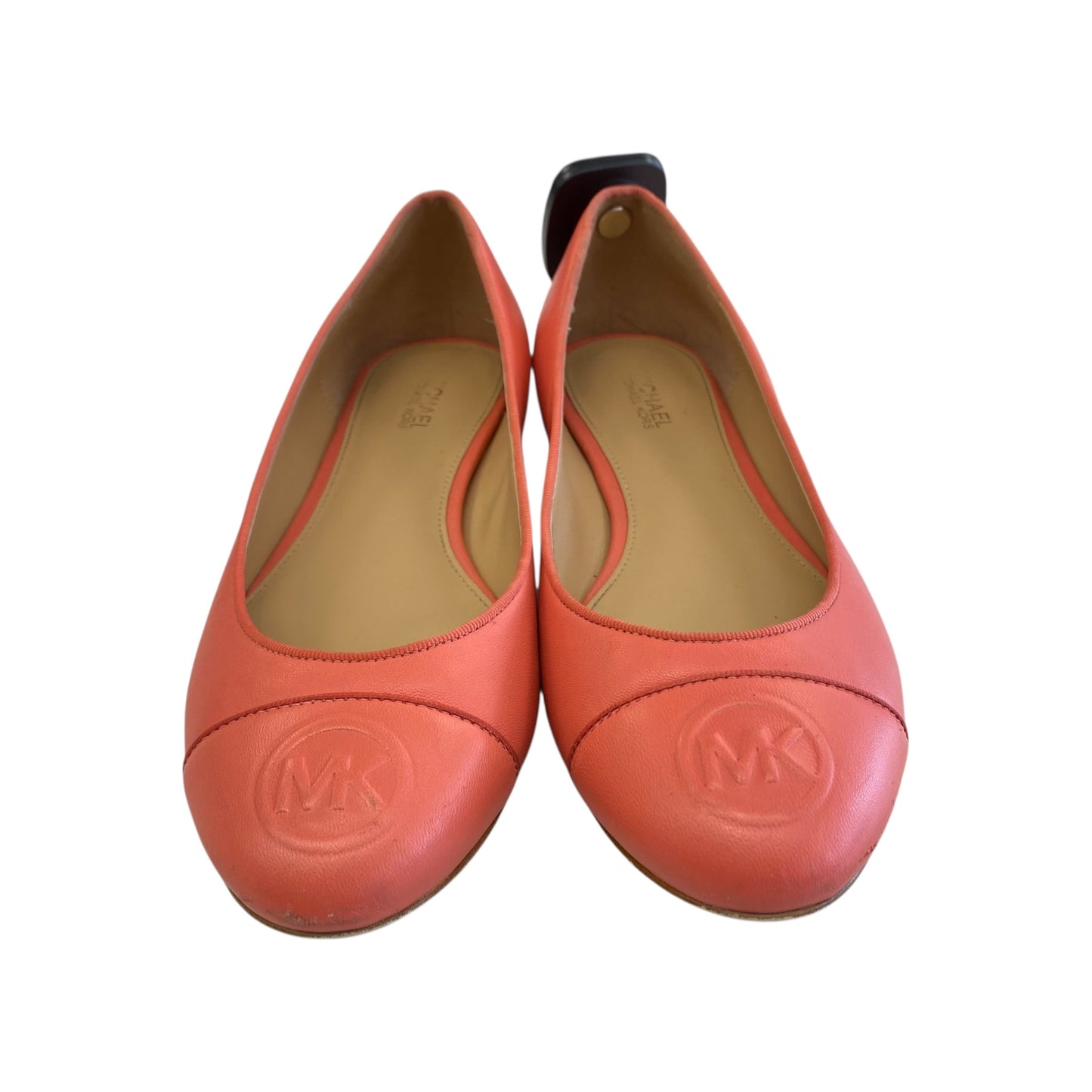 Shoes Flats By Michael By Michael Kors In Orange, Size:6.5