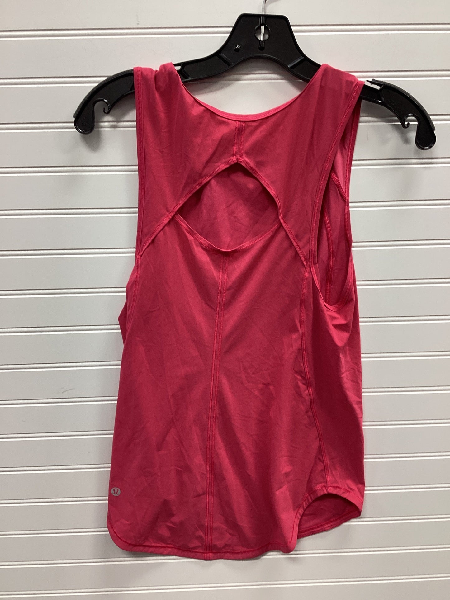 Athletic Tank Top By Lululemon In Pink, Size:S