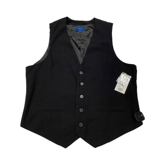 Vest Other By Apt 9 In Black, Size:L