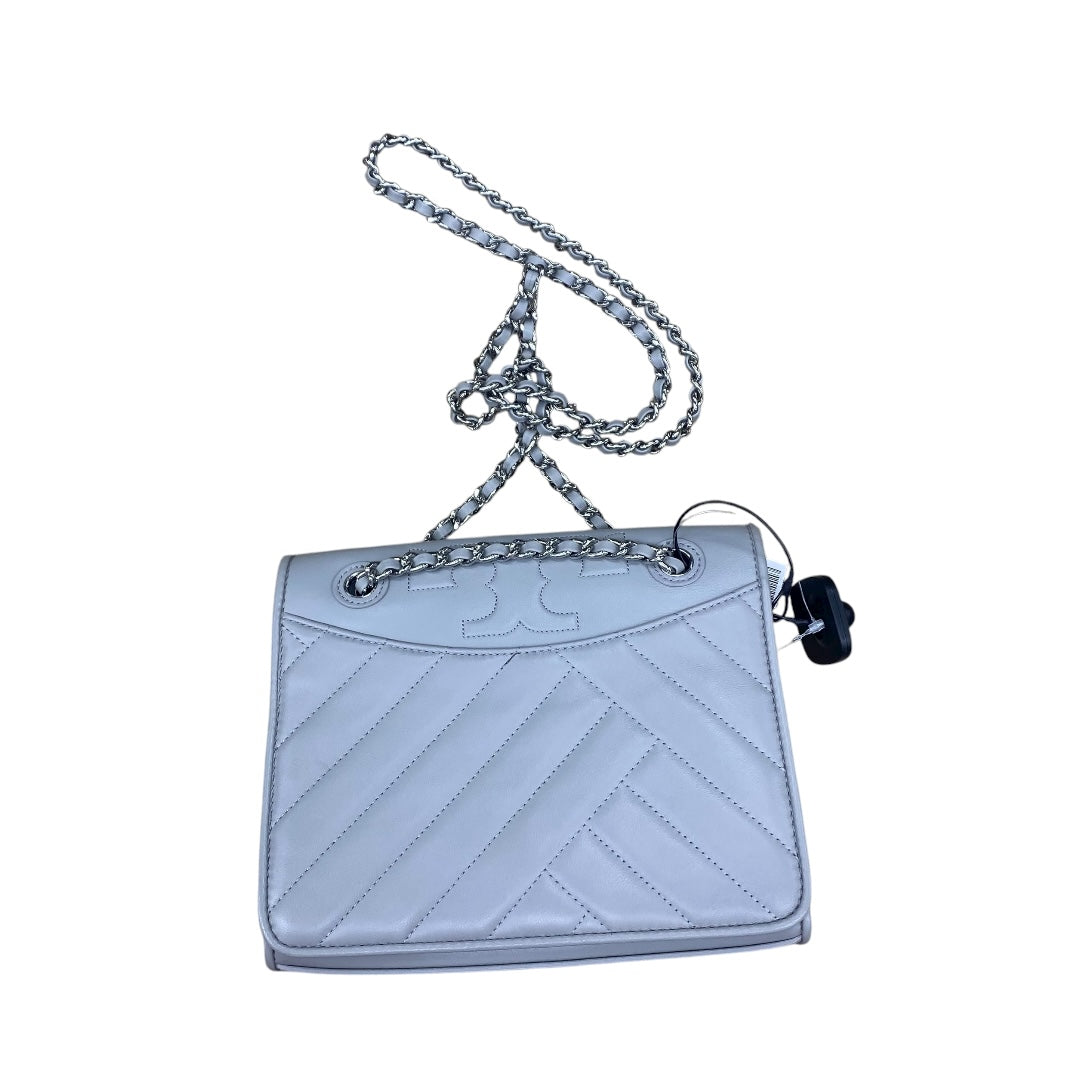 Handbag Designer By Tory Burch In Grey, Size:Small