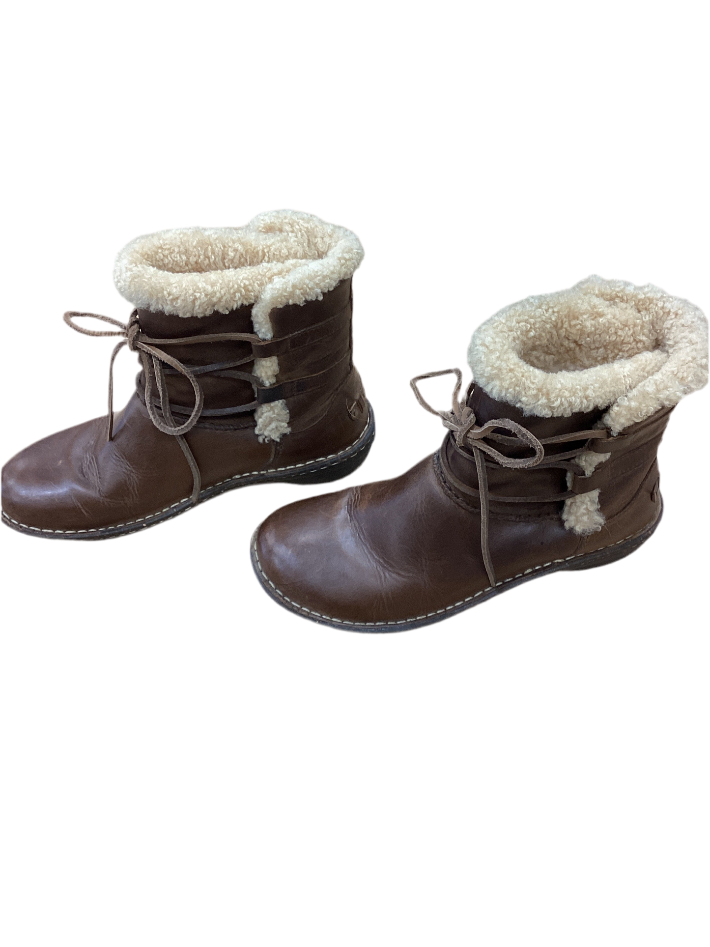 Boots Designer By Ugg In Brown, Size:9