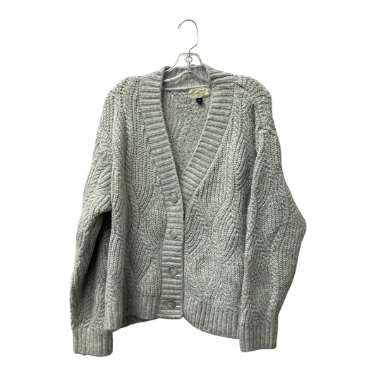 Sweater Cardigan By Universal Thread In Grey, Size:Xl