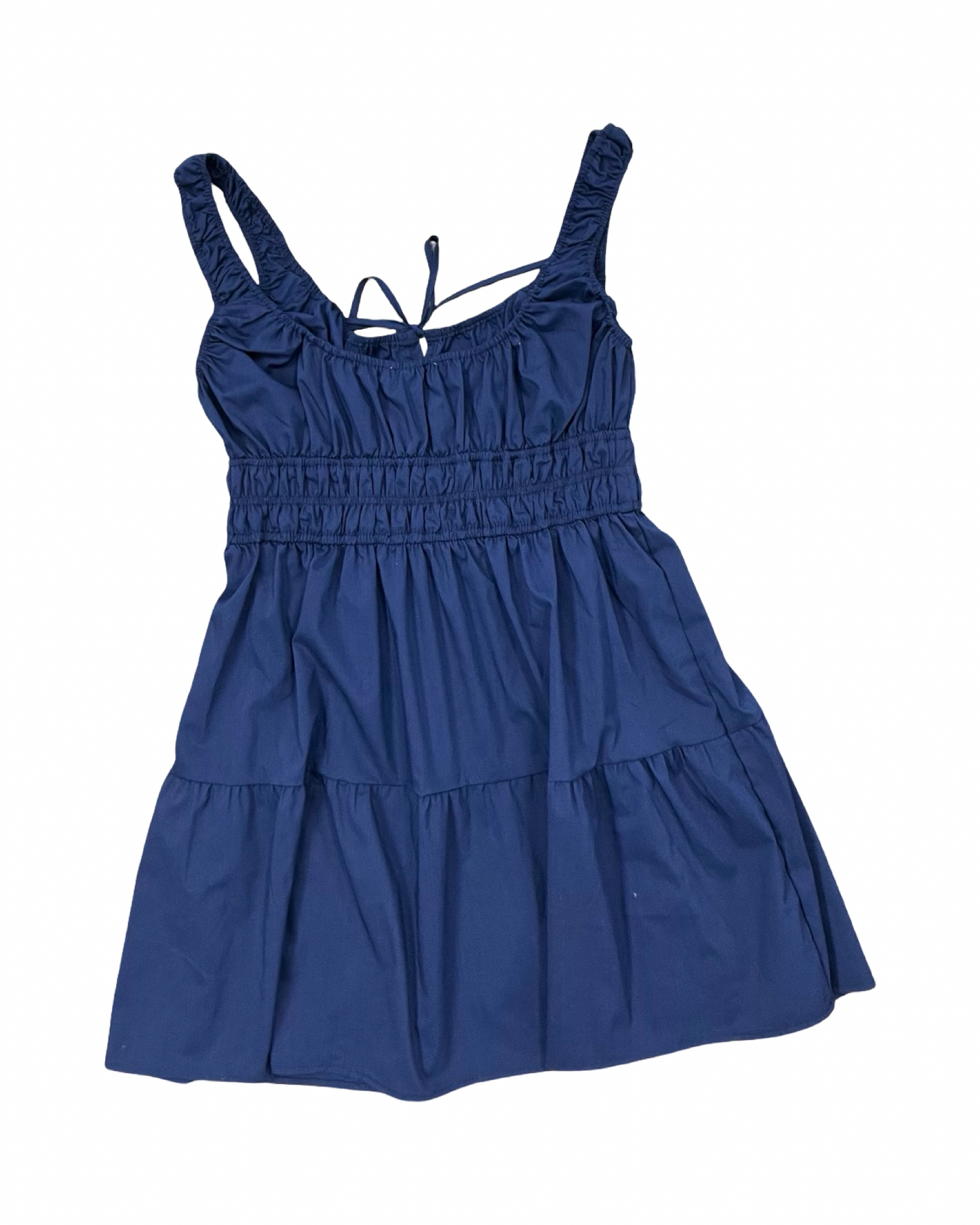 Dress Casual Midi By Clothes Mentor In Navy, Size:L