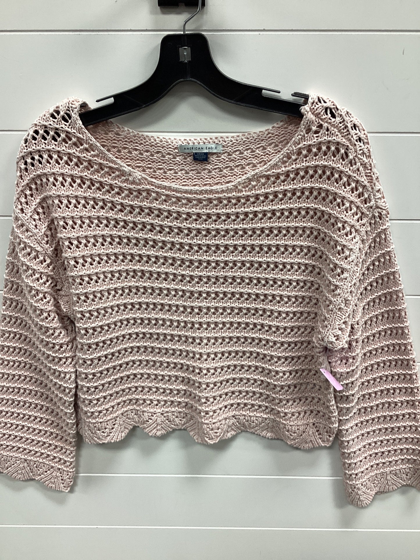 Top Ls By American Eagle In Pink, Size:S