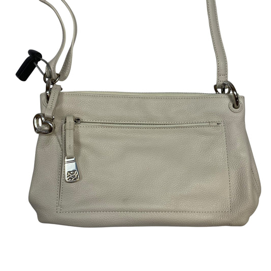 Crossbody Designer By Brighton In Cream, Size:Small