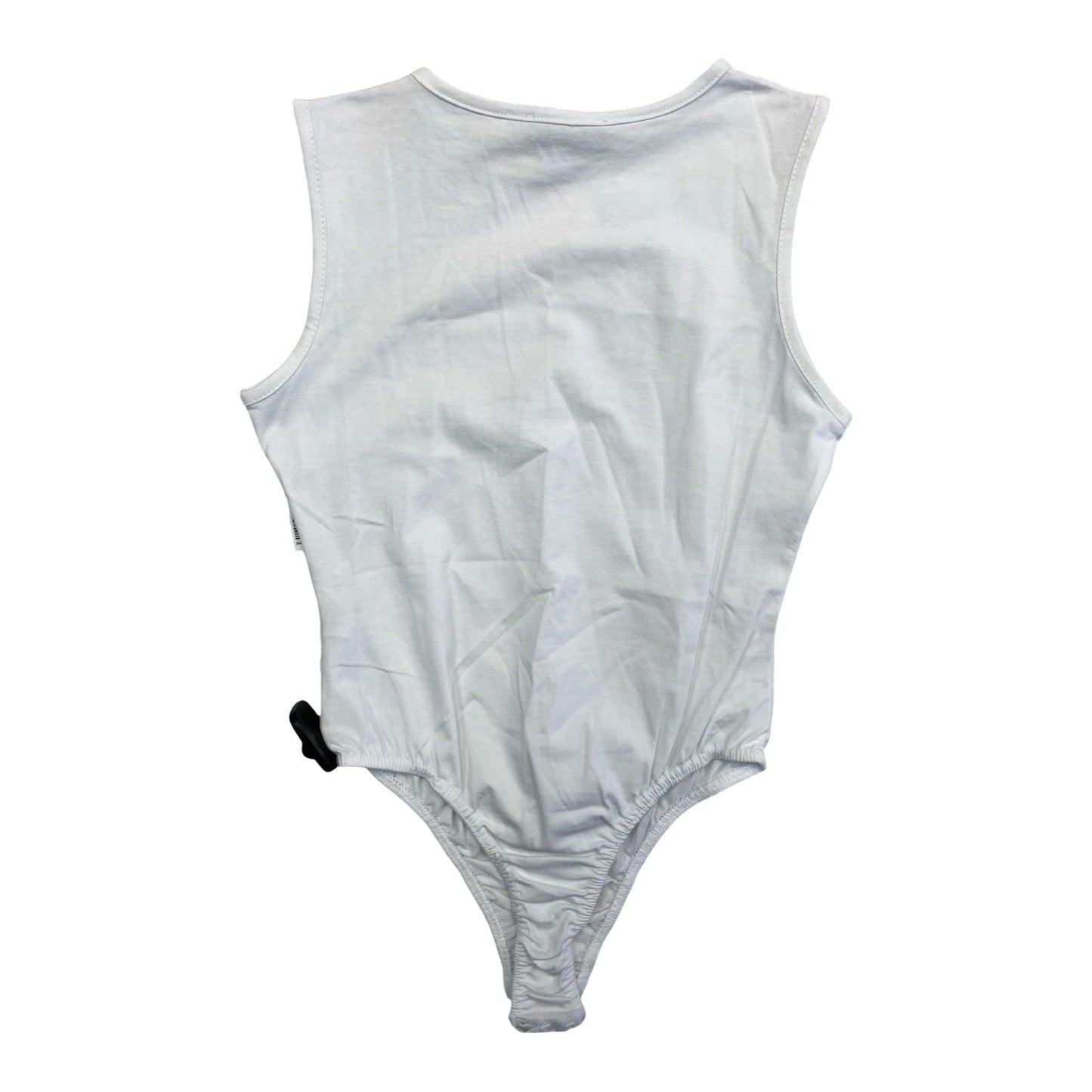 Bodysuit By Pretty Little Thing In White, Size:6