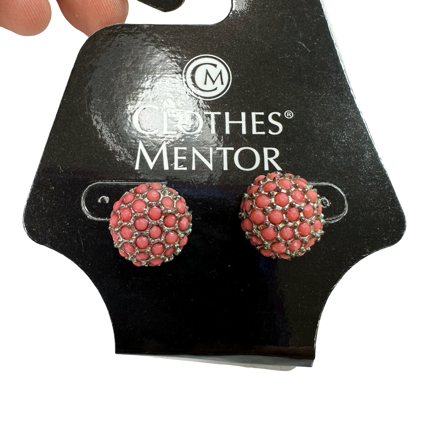 Pink Earrings Stud By Clothes Mentor