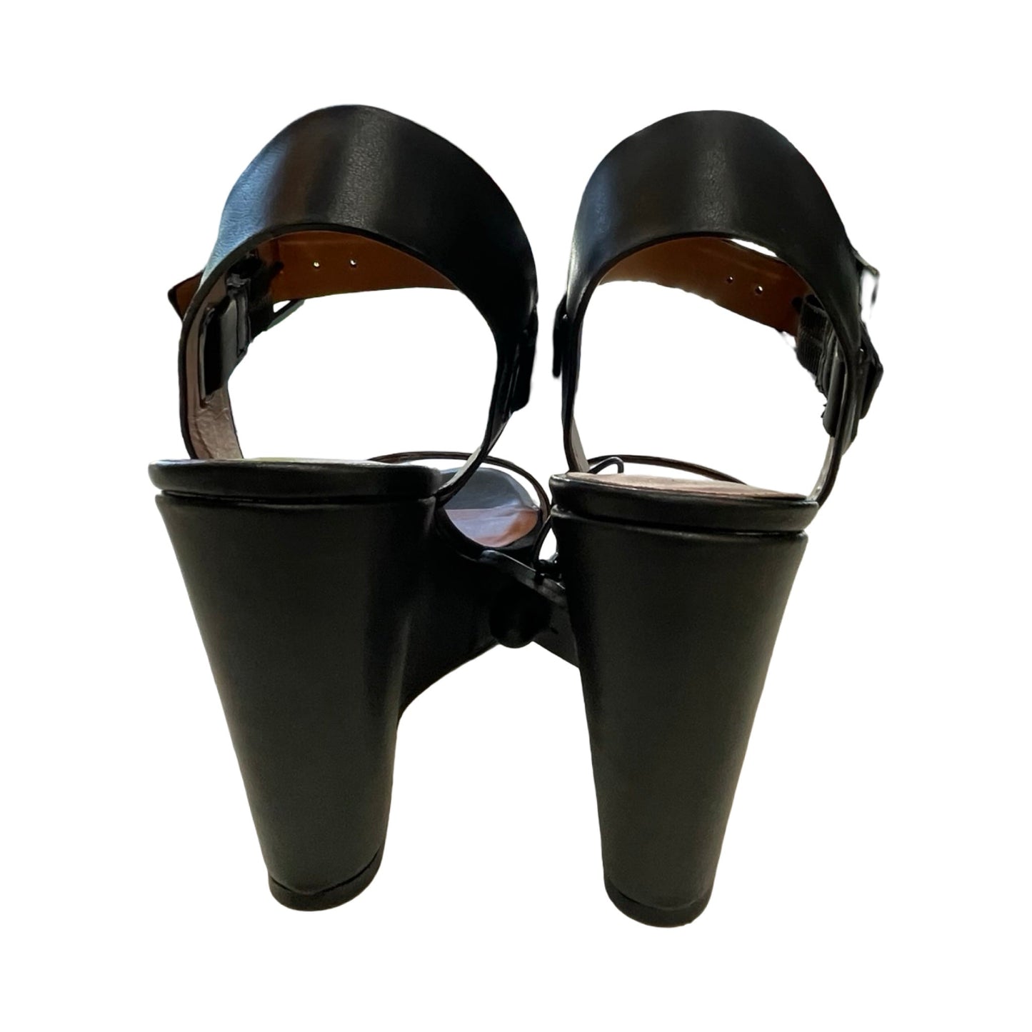 Sandals Heels Wedge By Arturo Chiang In Black, Size:7