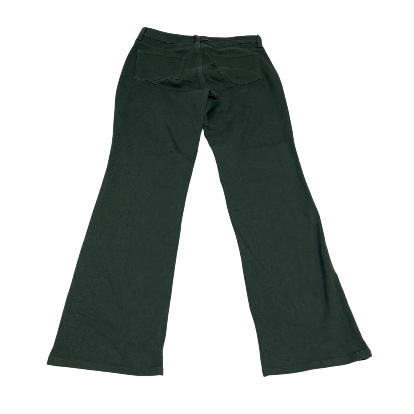 Jeans Straight By Not Your Daughters Jeans In Green Denim, Size:8
