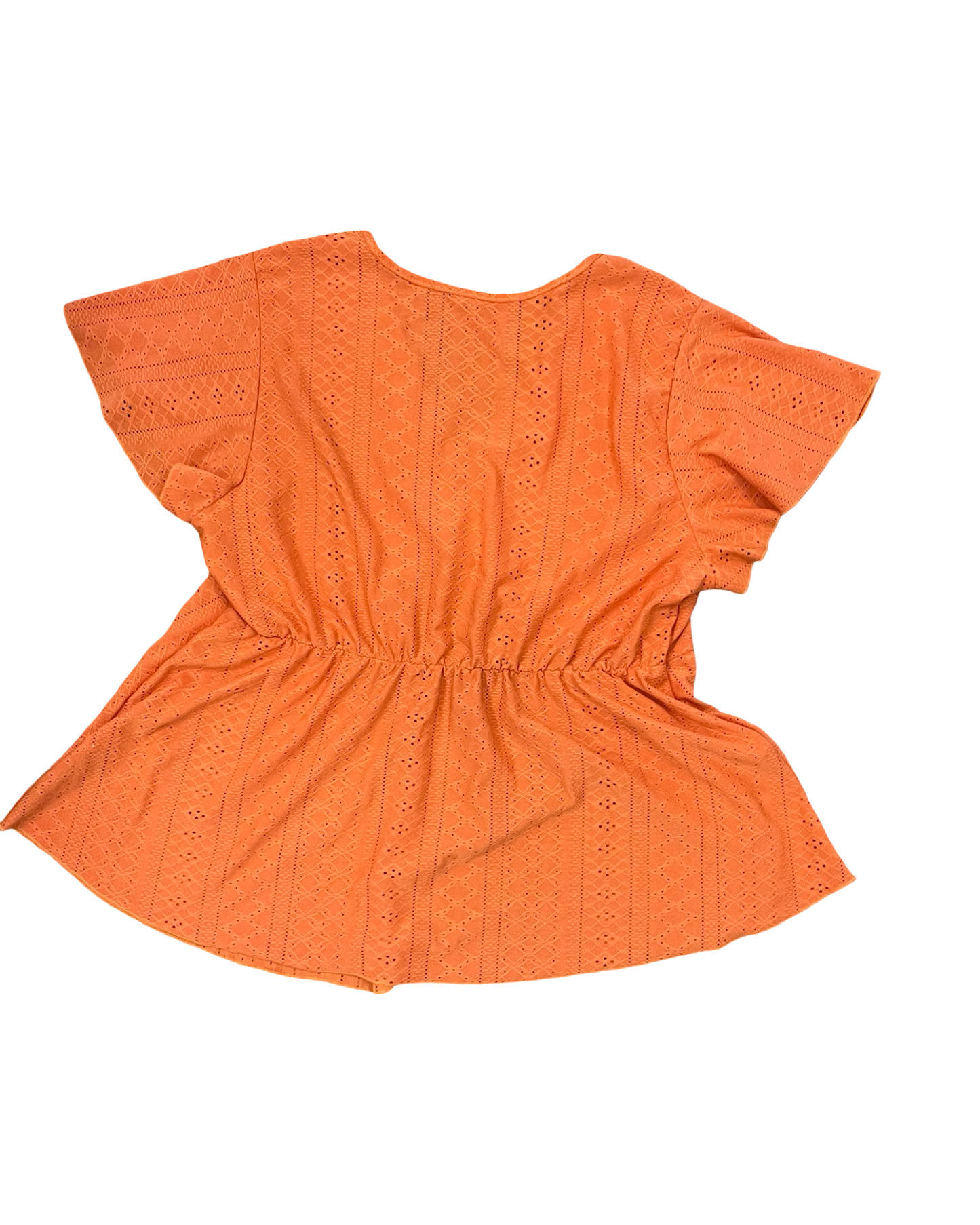 Top Ss By Shein In Orange, Size:2X