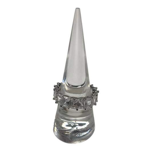 Ring Sterling Silver By Clothes Mentor In Silver, Size:8