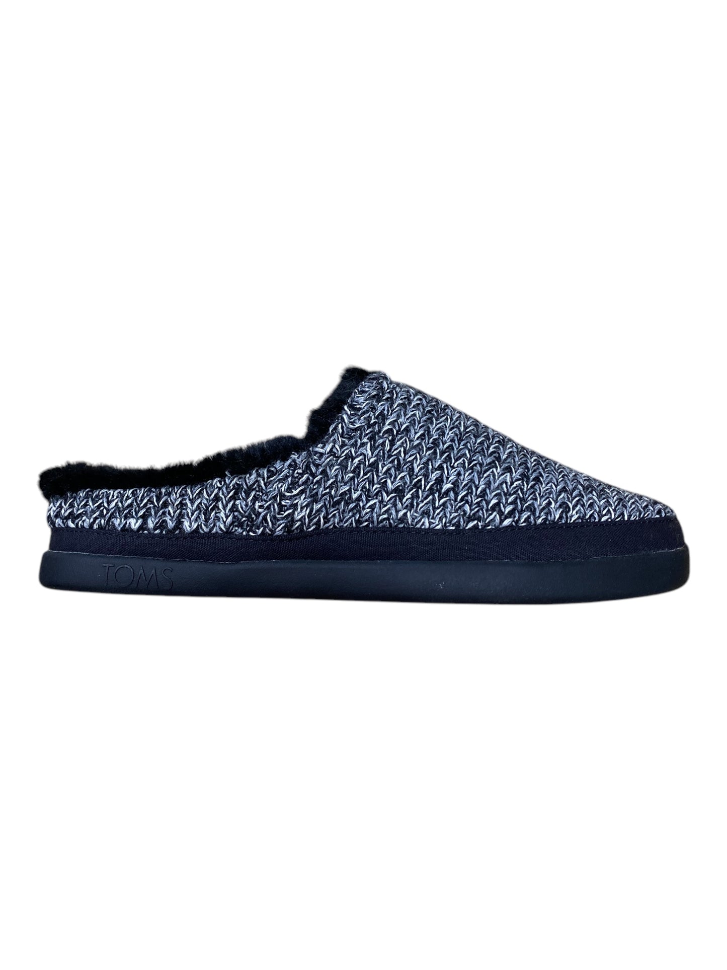 Shoes Flats By Toms In Black & Grey, Size:7.5