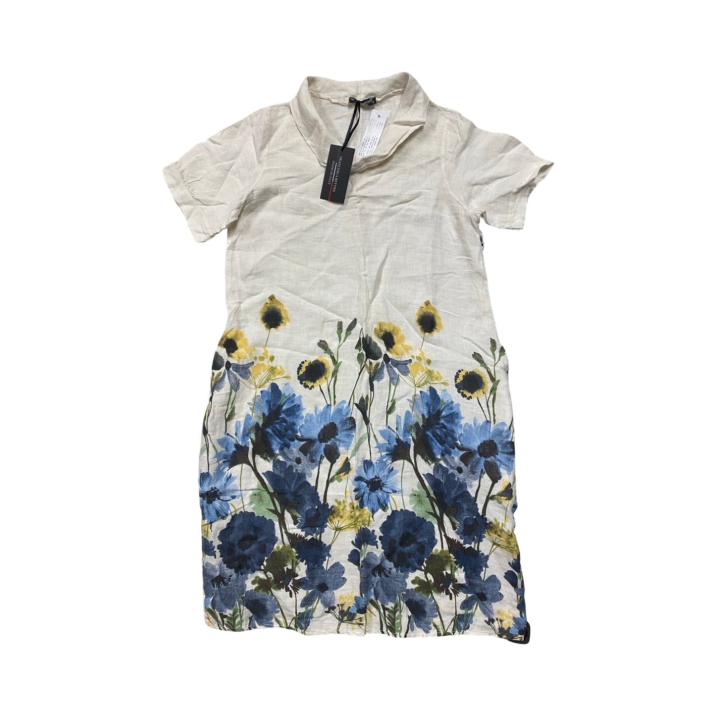 Dress Casual Midi By francesca bettini In Cream, Size:S