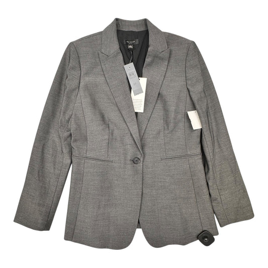 Blazer By Ann Taylor In Grey, Size:6P