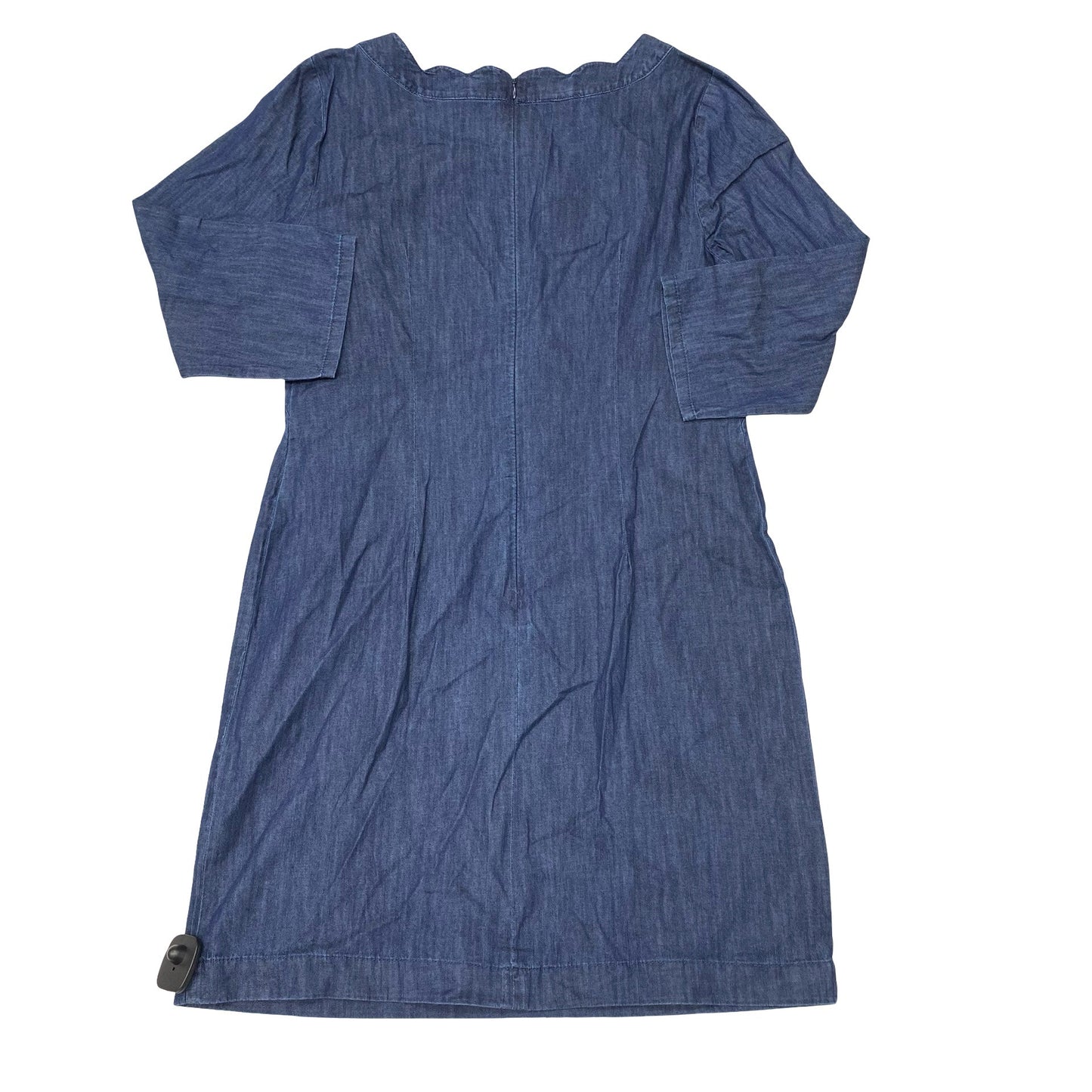 Dress Casual Midi By Talbots In Blue, Size:12