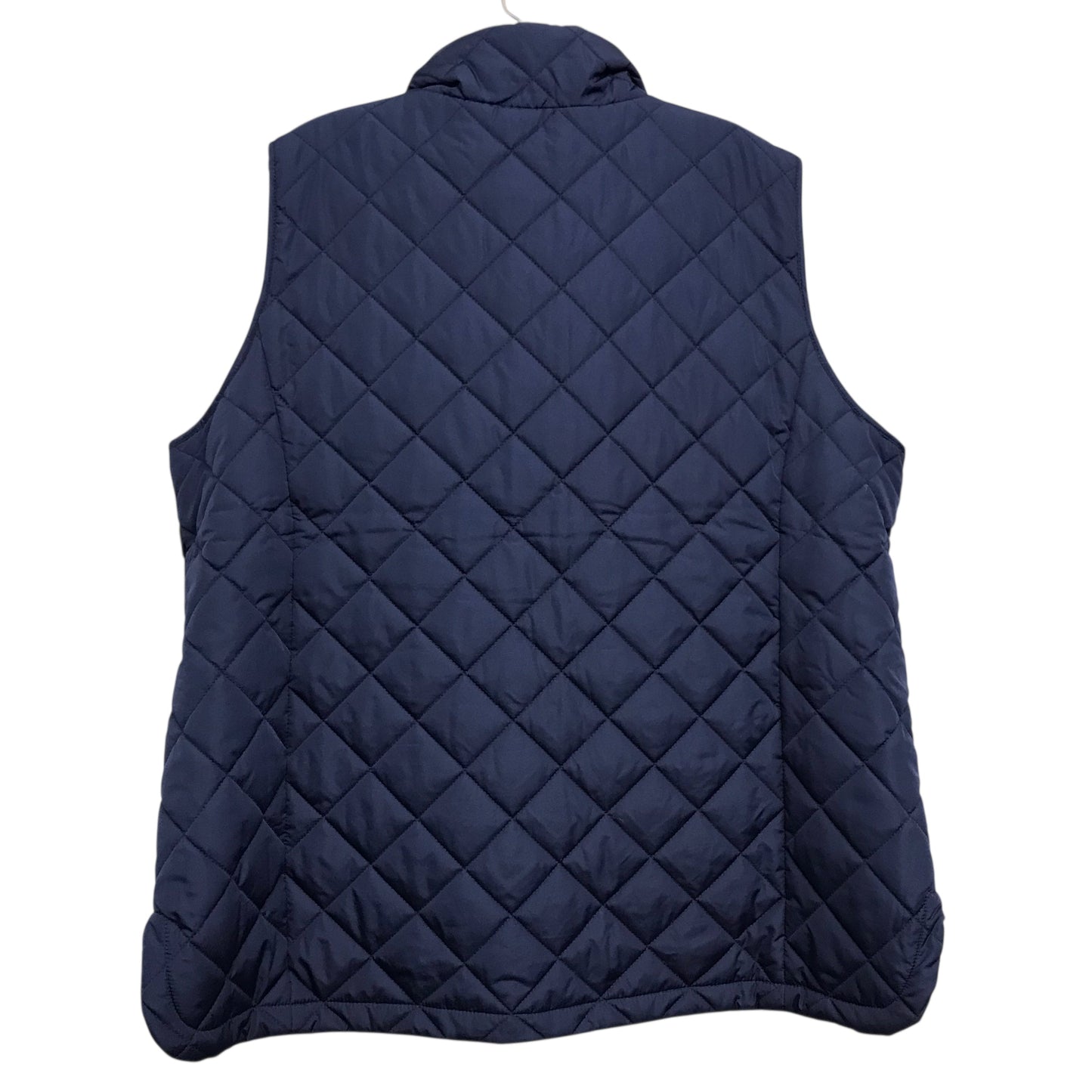 Vest Puffer & Quilted By Lands End In Navy, Size:1X