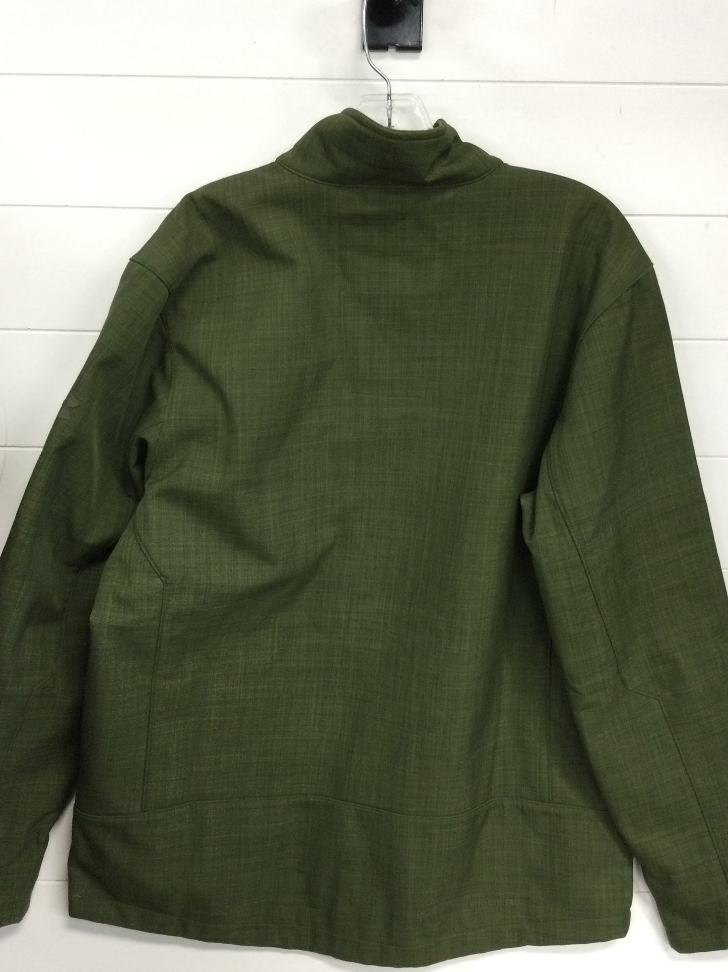 Coat Puffer & Quilted By Under Armour In Green, Size:L
