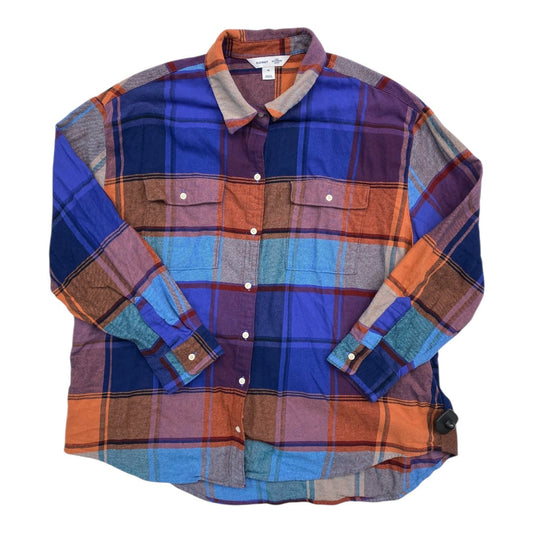 Top Ls By Old Navy In Blue & Orange, Size:Xl