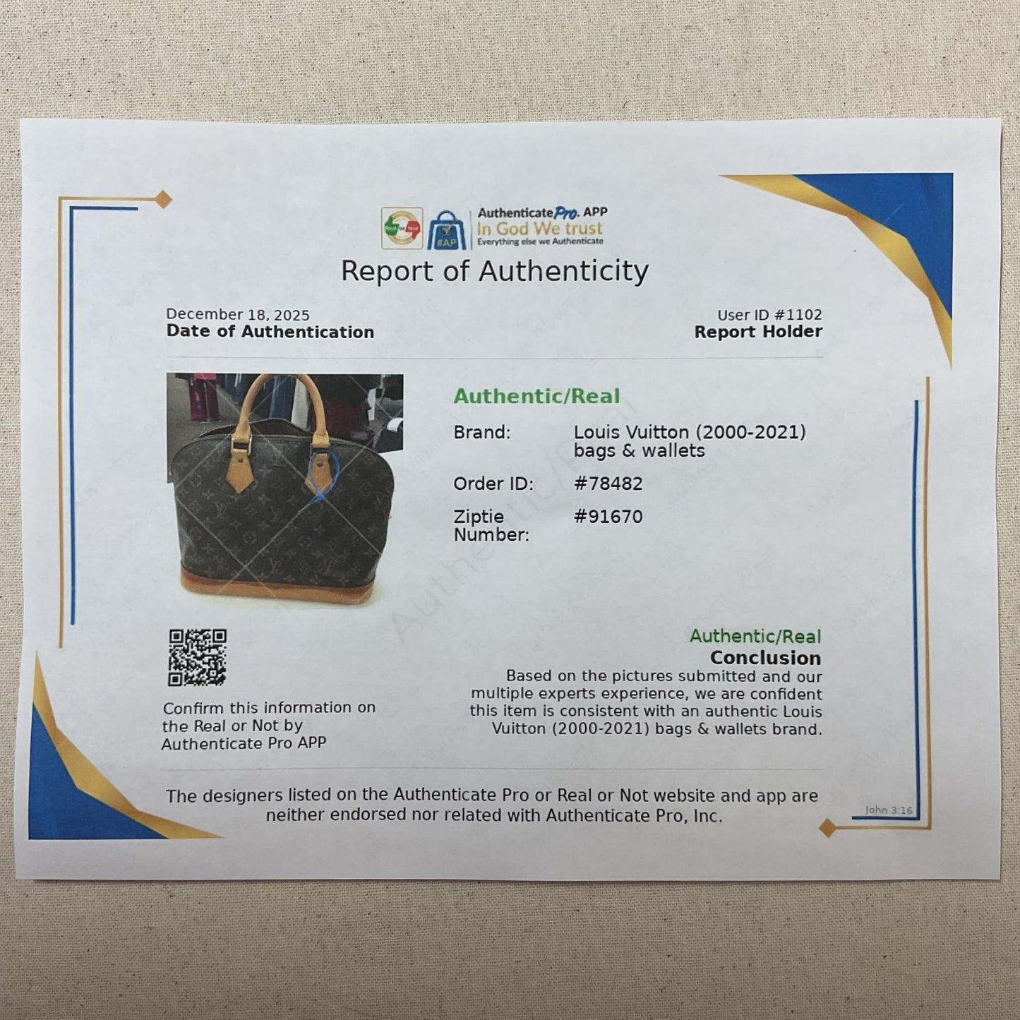 Handbag Luxury Designer By Louis Vuitton In Brown & Pink, Size:Medium AS-IS