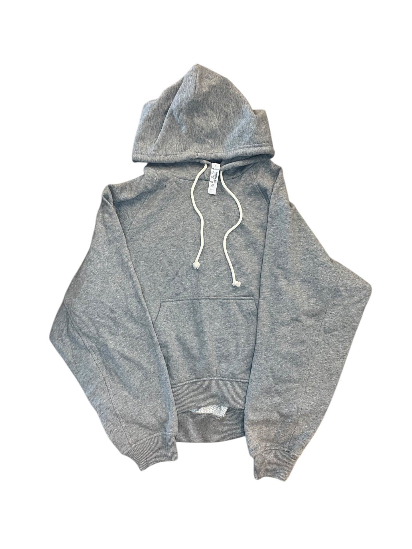 Sweatshirt Hoodie By Madewell In Grey, Size:M