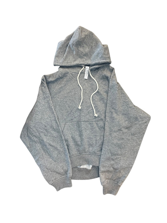 Sweatshirt Hoodie By Madewell In Grey, Size:M