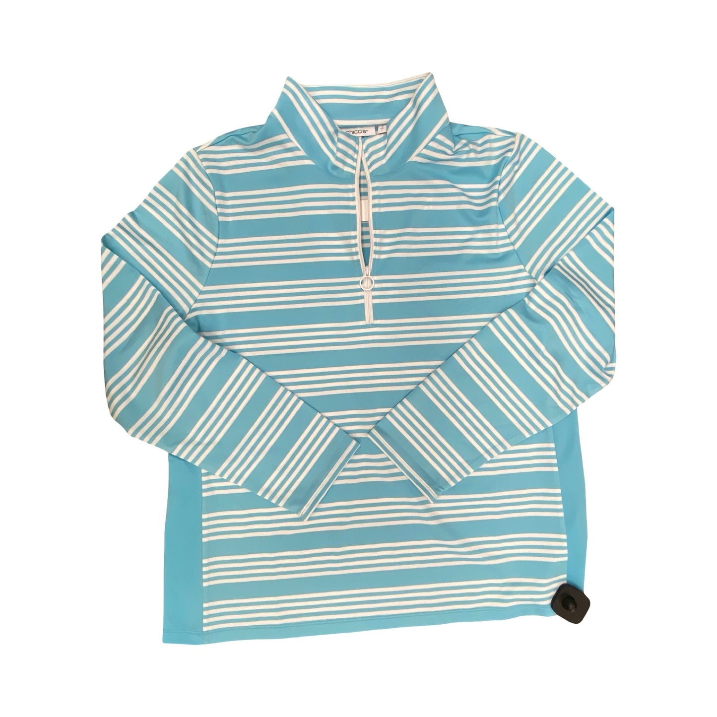 Top Ls By Chicos In Striped Pattern, Size:L