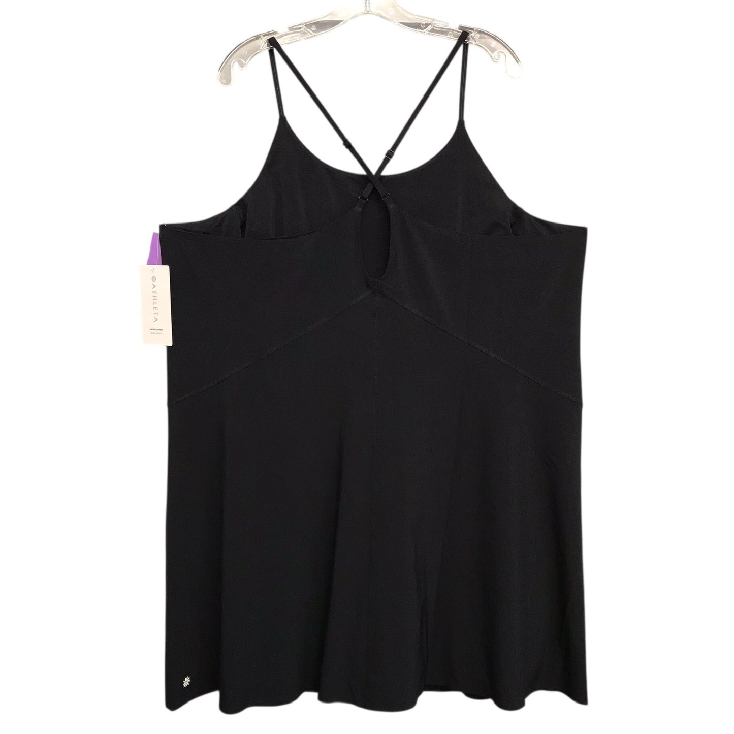Athletic Dress By Athleta In Black, Size:3X