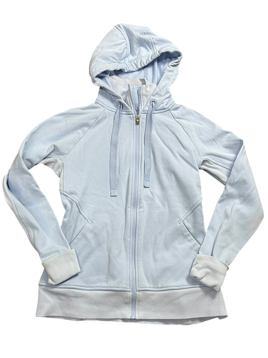 Athletic Jacket By Athleta In Blue, Size:S