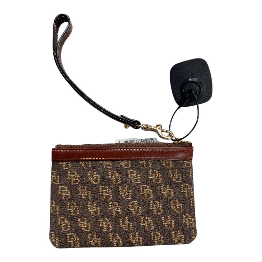 Wristlet Designer By Dooney And Bourke In Brown, Size:Medium