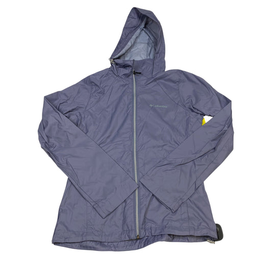 Jacket Windbreaker By Columbia In Blue, Size:Xs