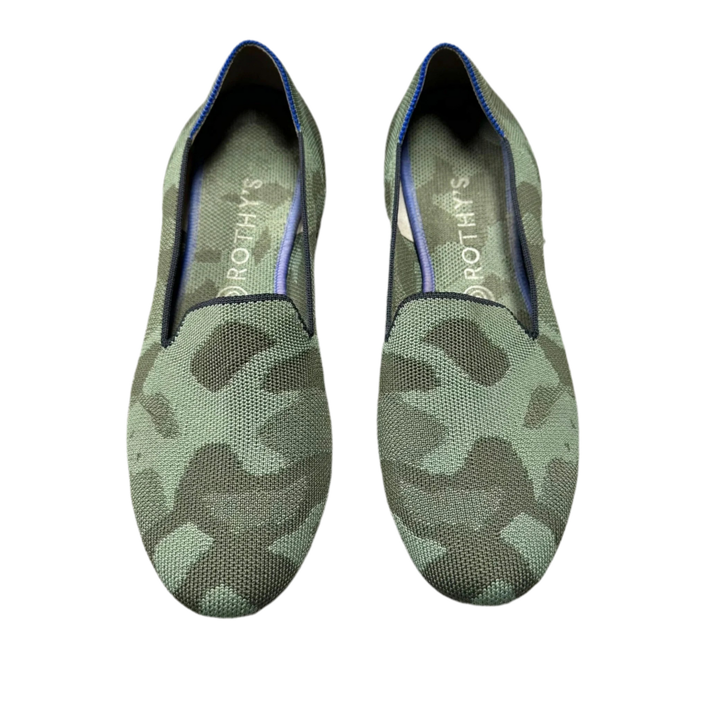 Shoes Flats By Rothys In Camouflage Print, Size: 10.5