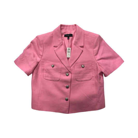 Blazer By Talbots In Pink, Size:10P
