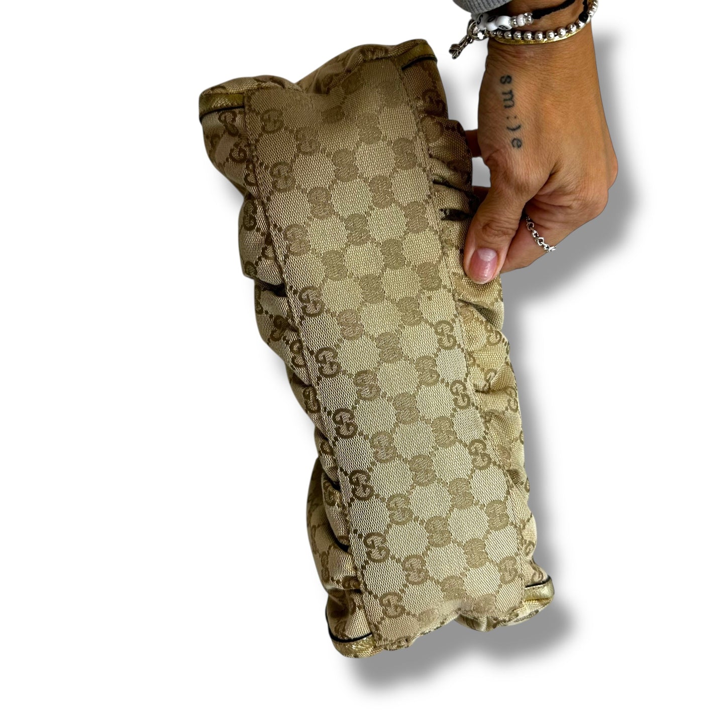 Handbag Luxury Designer By Gucci, Size: Small
