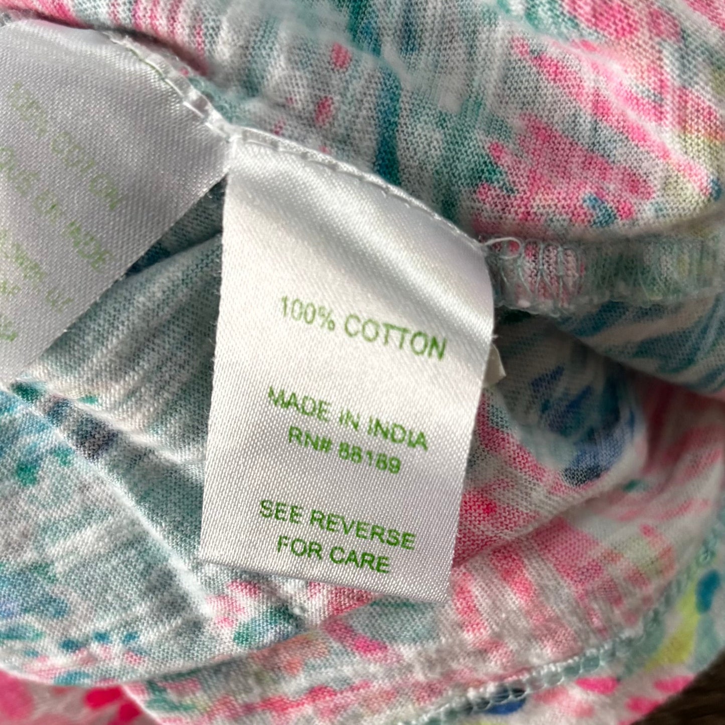 Top Sleeveless Designer By Lilly Pulitzer In Blue & Pink, Size: S