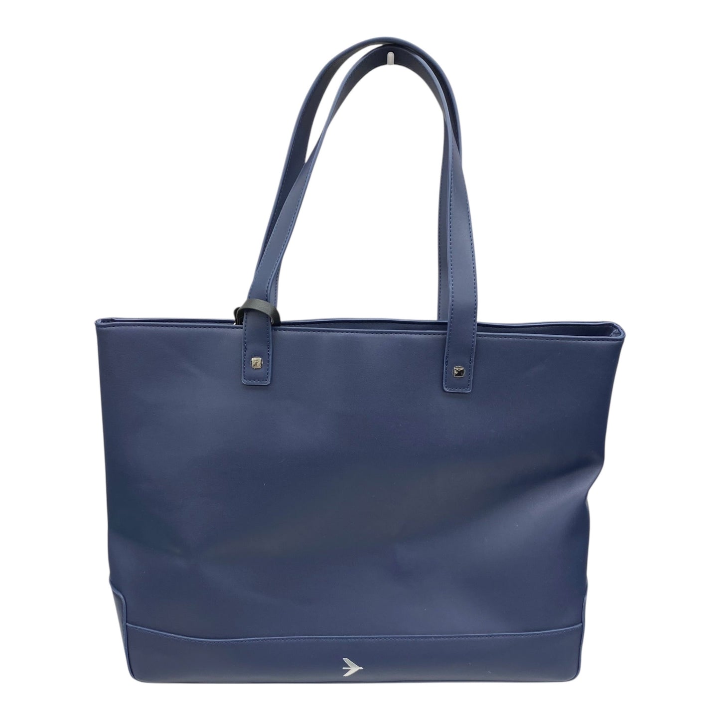 Tote By Clothes Mentor In Navy, Size:Large