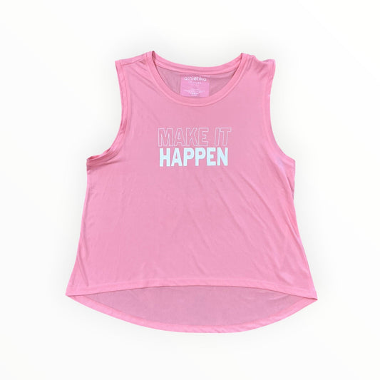 Top Sleeveless By Clothes Mentor In Coral, Size:L