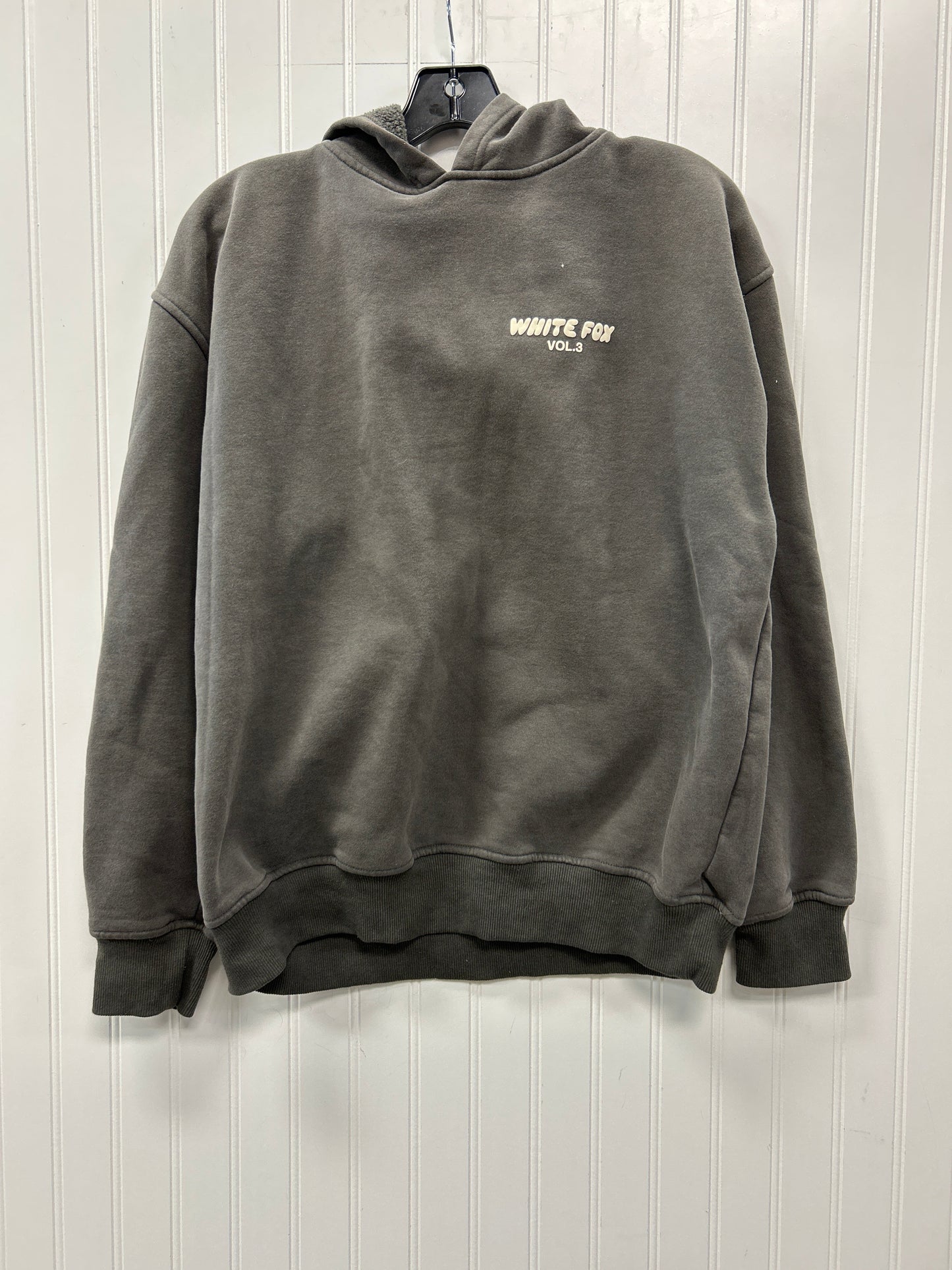 Sweatshirt Hoodie By White Fox In Grey, Size:S
