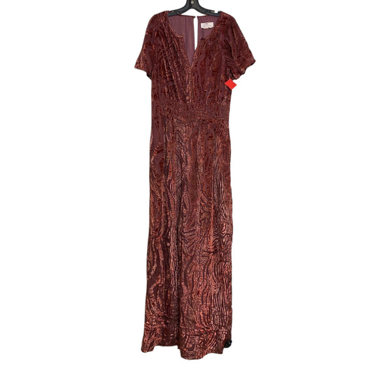 Jumpsuit By Anthropologie In Red, Size:L