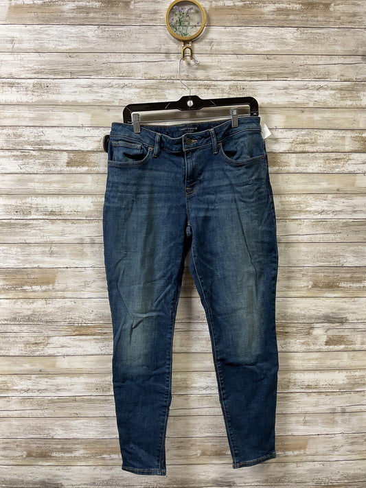 Jeans Skinny By Lucky Brand In Blue Denim, Size:12
