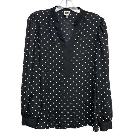 Top Ls By Anne Klein In Polkadot Pattern, Size:L