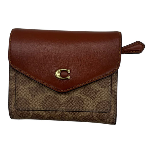 Id/Card Holder Designer By Coach In Brown