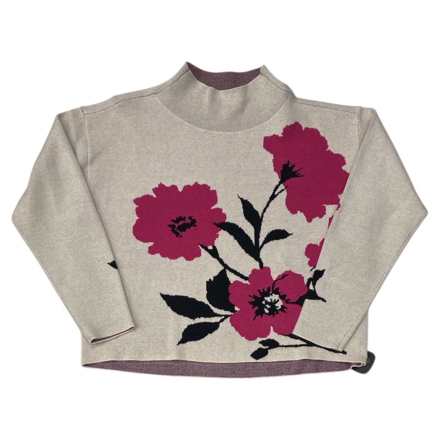Sweater By Maeve In Floral Print, Size:S