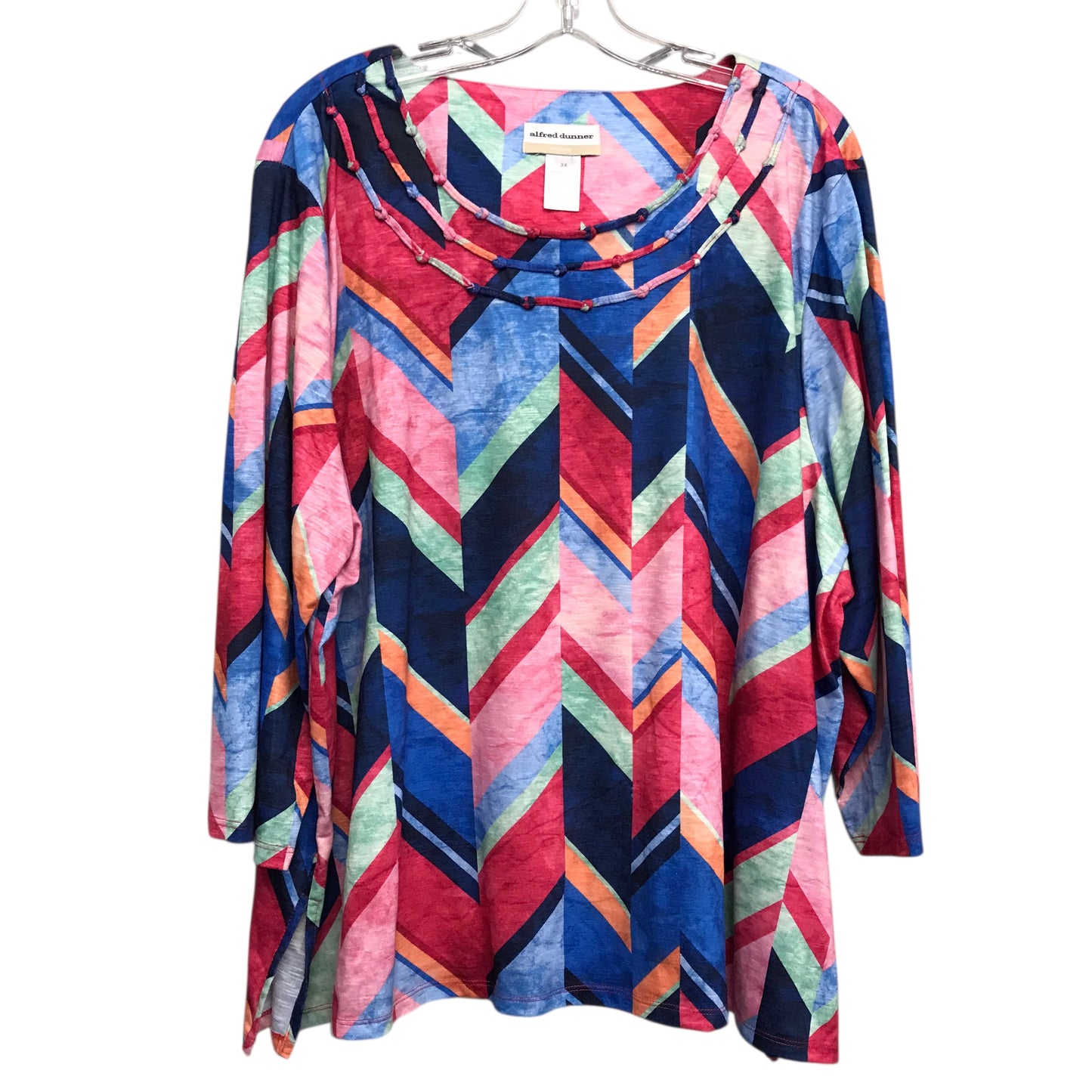 Top Ls By Alfred Dunner In Multi, Size:3X