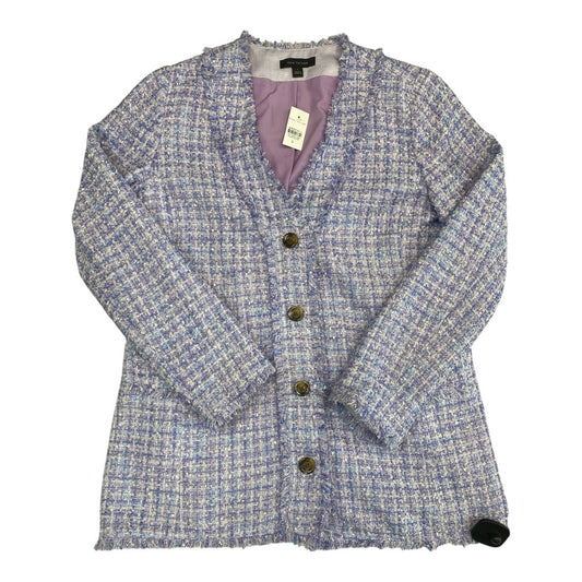 Blazer By Ann Taylor In Purple, Size:6