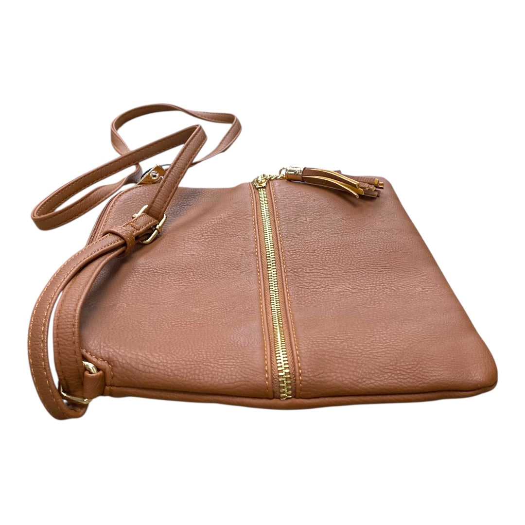 Handbag By Clothes Mentor In Brown, Size:Small