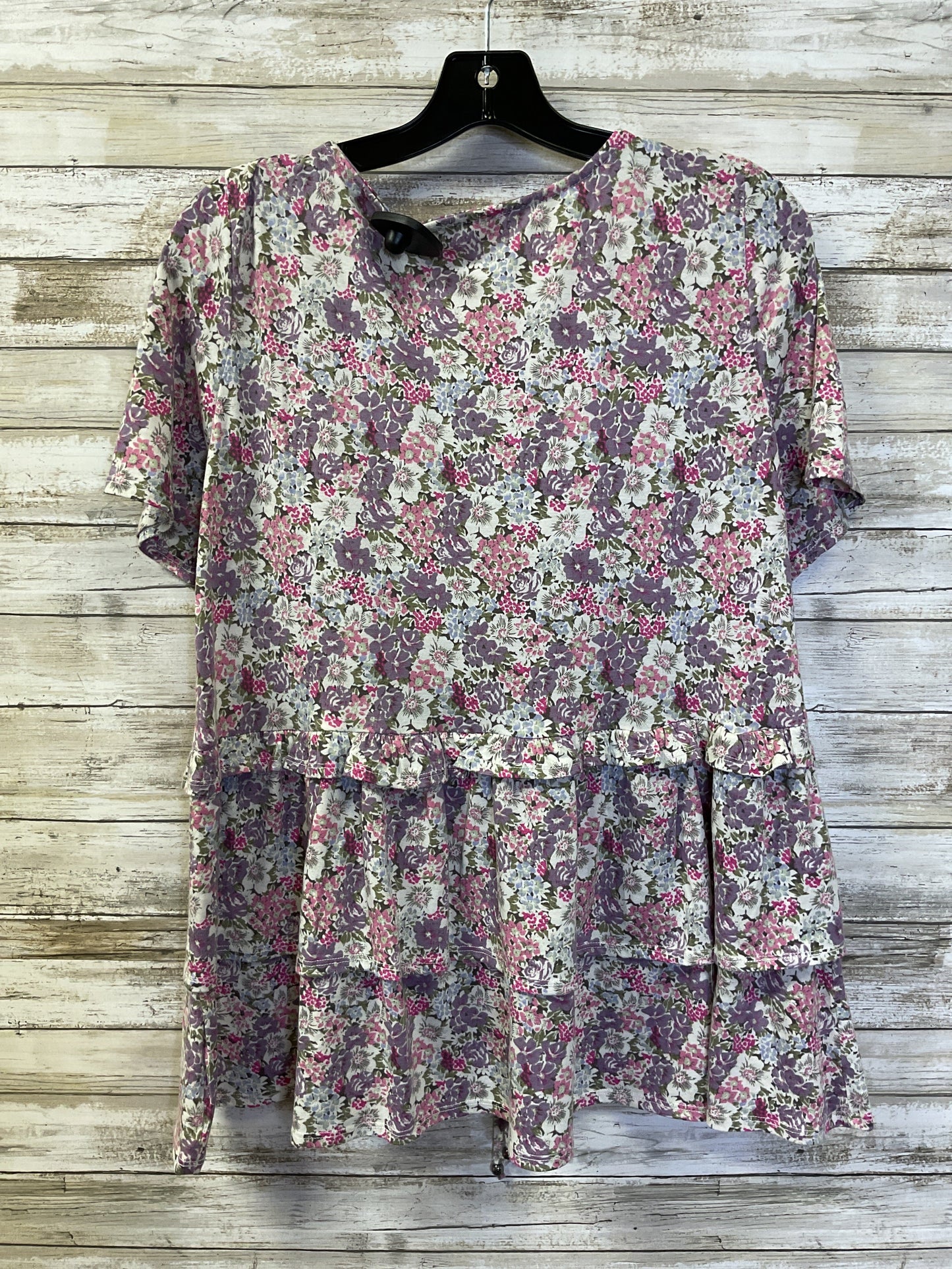 Top Ss By Entro In Floral Print, Size:M