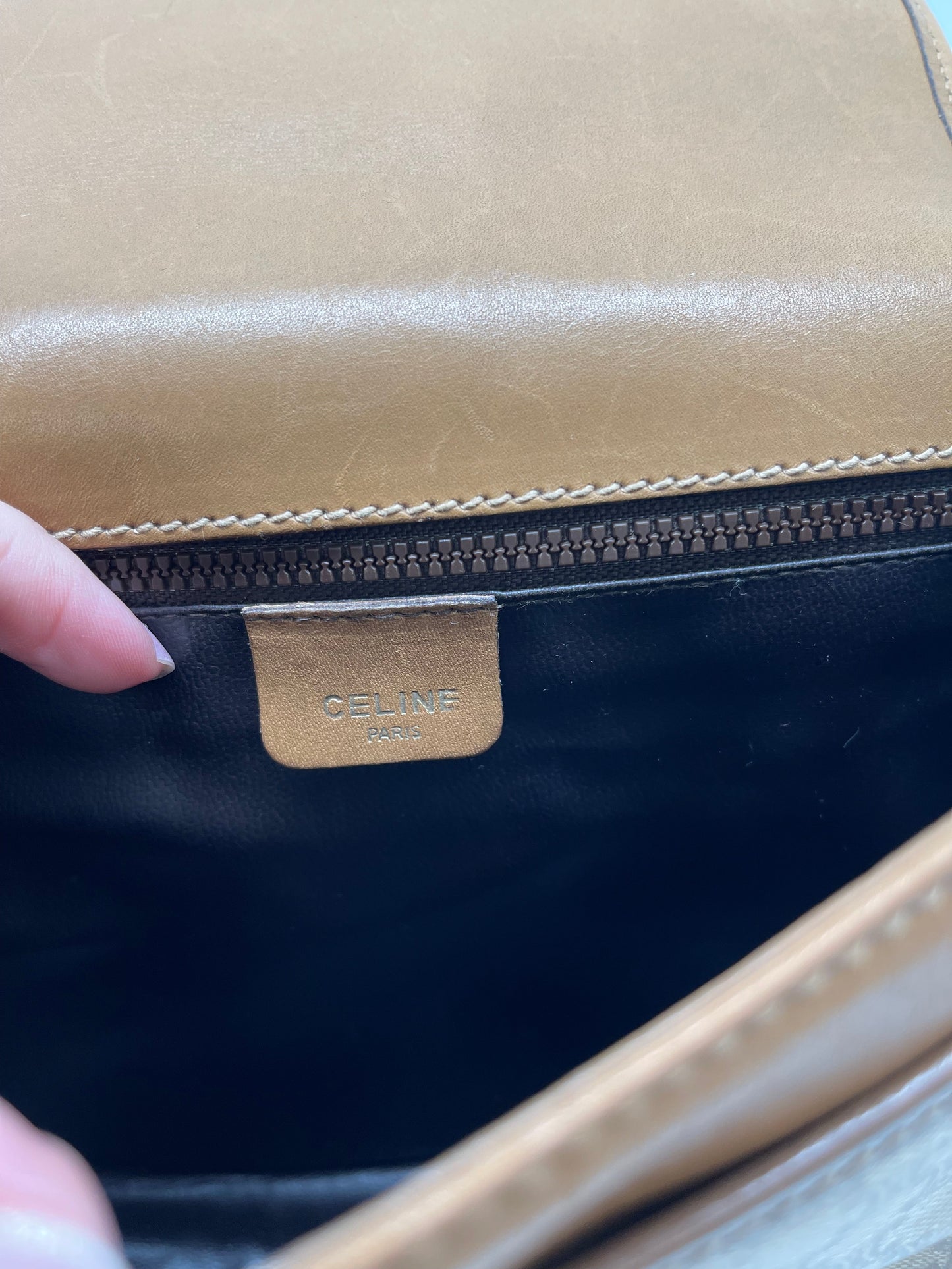 Crossbody Luxury Designer By Celine, Size: Small