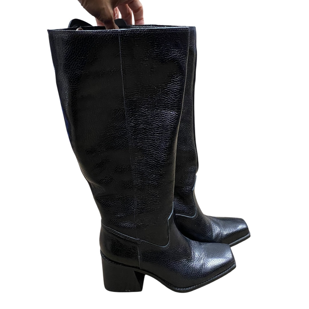 Boots Knee Heels By Vince Camuto In Black, Size:7